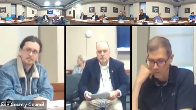 Thumbnail image for Erie County Finance and Personnel Committee Meetings - April 16, 2026